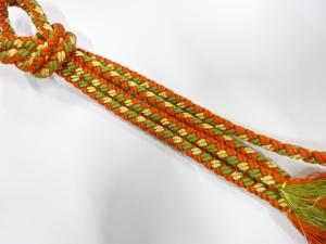 正絹　手組帯締め